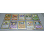 10 Rare Pokemon cards