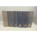 Dictionary of National Biography, a complete run from 1-1900, up to 1941-50 (6 volumes)