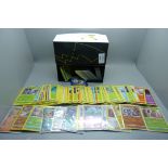 420 Pokemon cards including 20 holos and black star rare