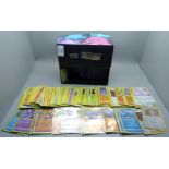 420 Pokemon cards including 20 holos and black star rare