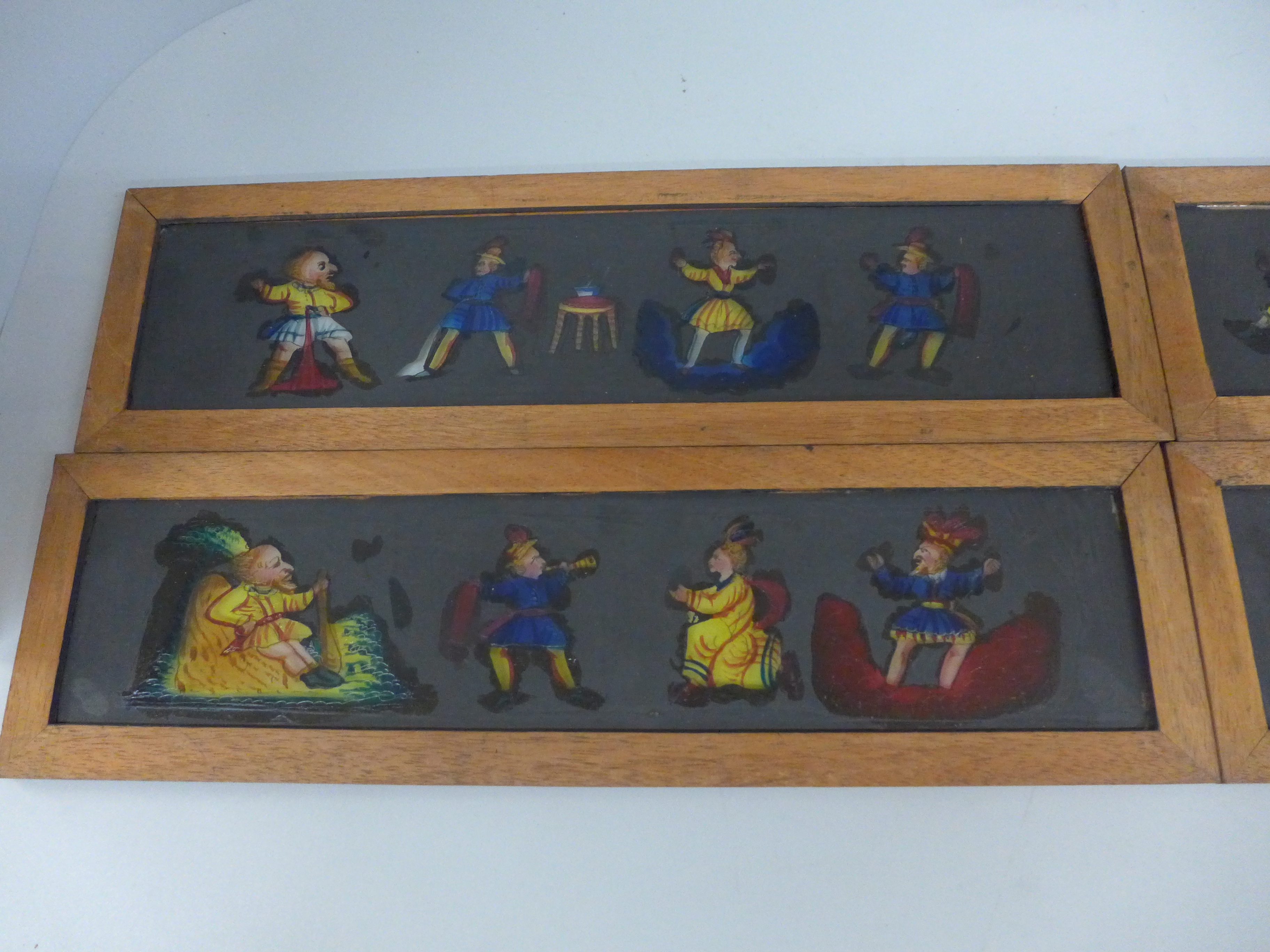 A box of lantern slides, two depicting nursery rhymes - Image 3 of 4