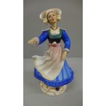 A limited edition Royal Doulton Dancers of the World Breton Dancer figure, modelled by Peggy Davies