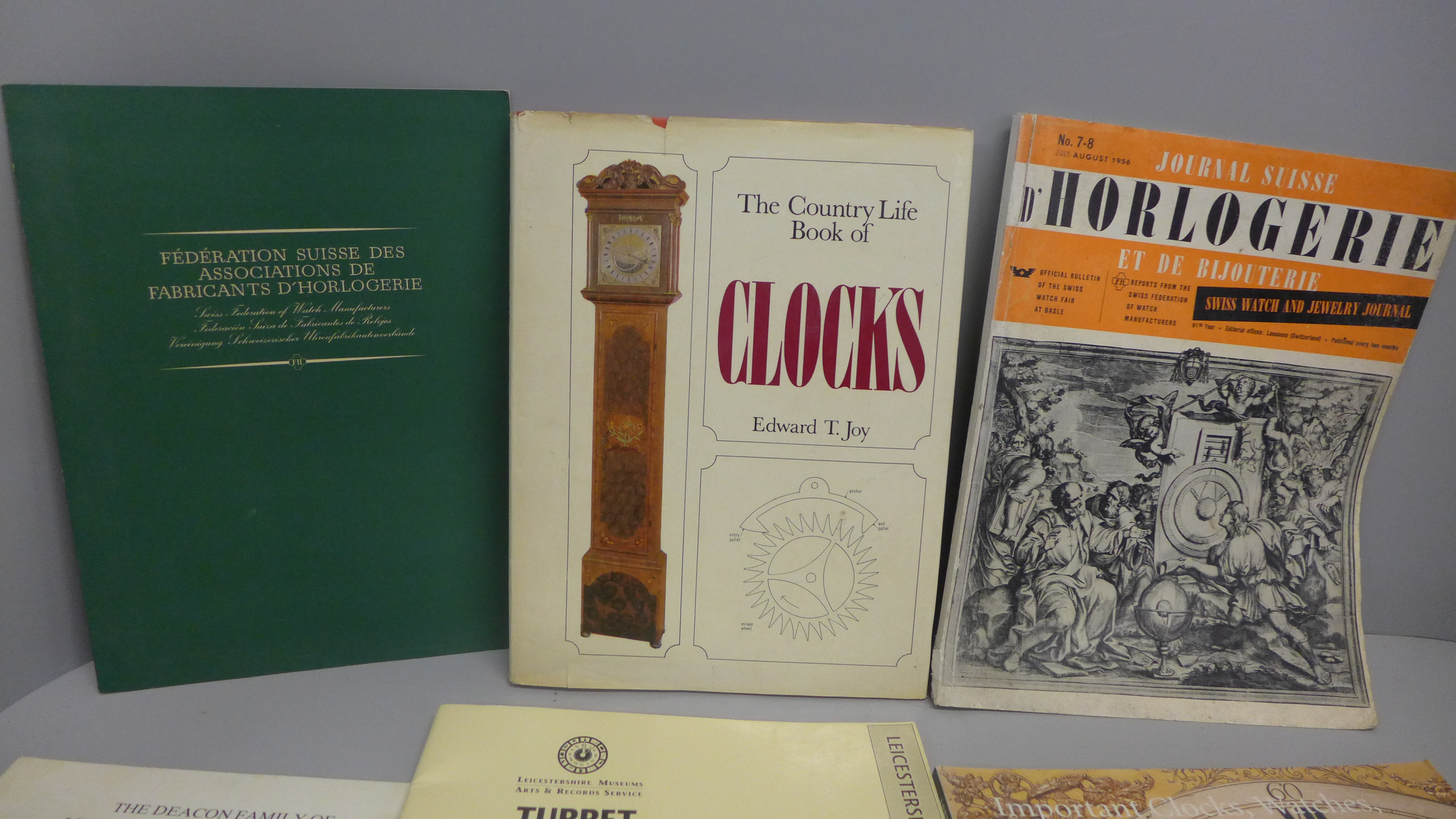 Horological books:- Turret Clocks in Leicestershire and Rutland, The Deacon Family of Leicestershire - Image 4 of 4