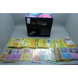 420 Pokemon cards including 20 holos and black star rare