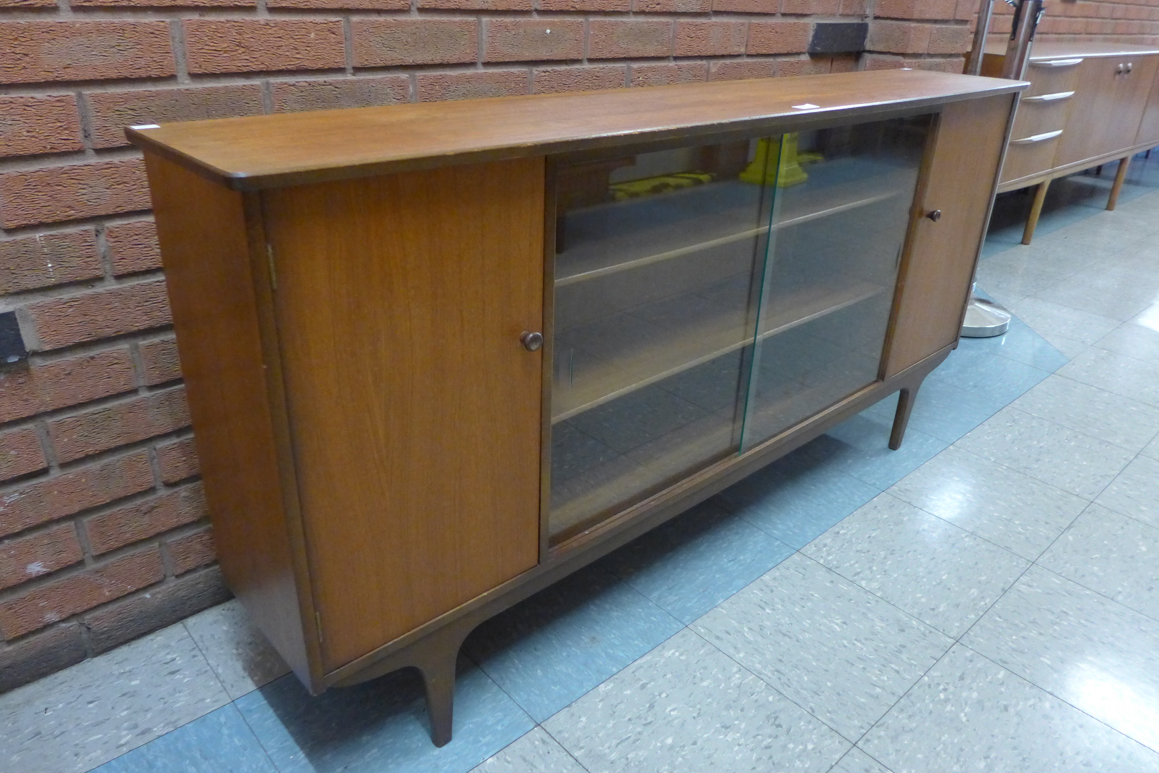 A teak bookcase - Image 2 of 3