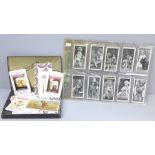 A 1936 Carreras Dogs and Friend cigarette cards (full set of 50), 23 Doneella cigar cards, 24