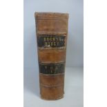 A Reverend John Brown's Bible, 1851, re-bound