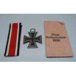 A German second class Iron Cross medal