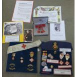 Kathleen Howard, M.B.E., a collection of medals, medallions and awards including M.B.E., Red Cross