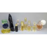 Assorted perfumes including Carolina Herrera and Sarah Jessica Parker, etc.