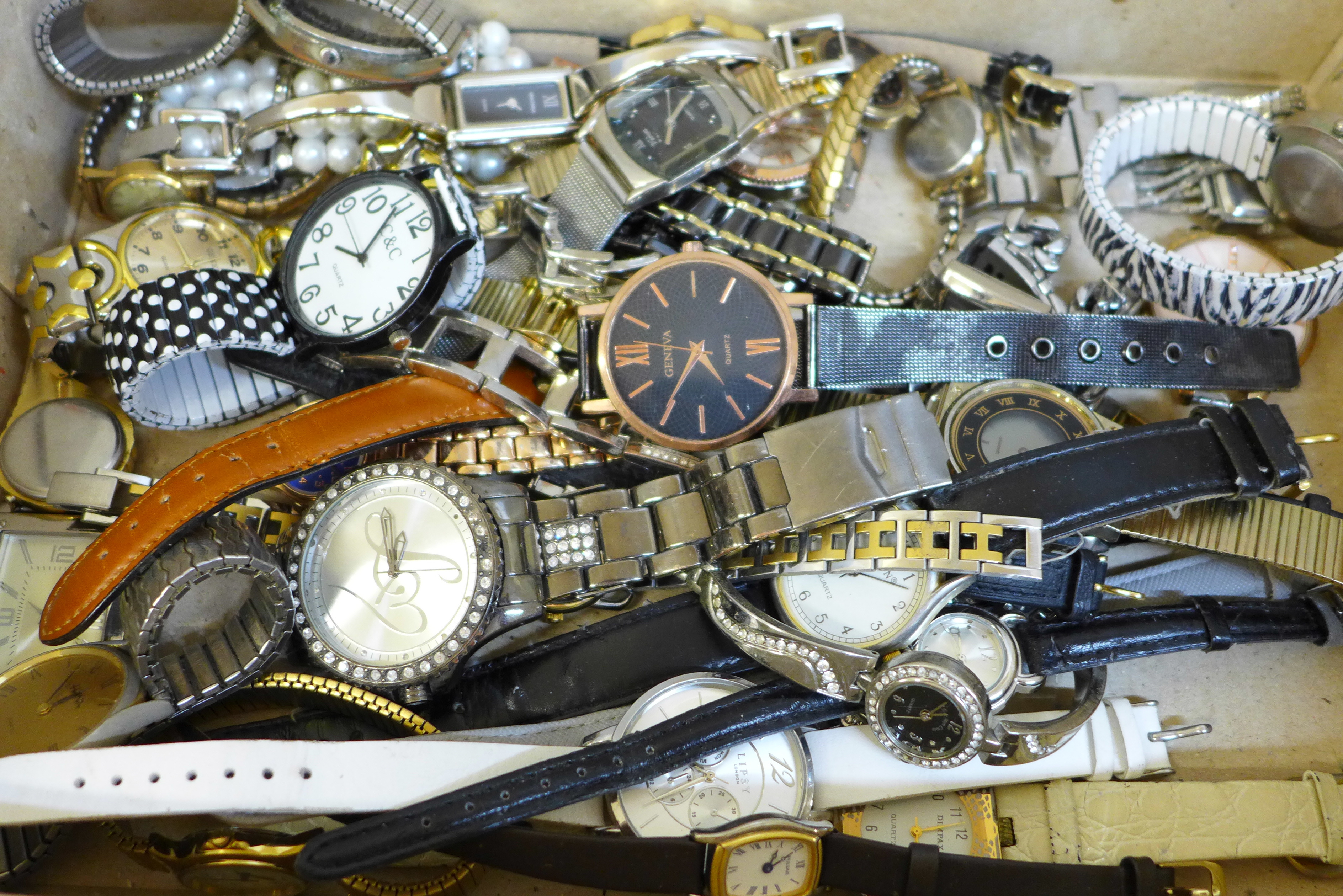 Lady's and gentleman's wristwatches