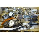 Lady's and gentleman's wristwatches