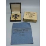 A German first class Iron Cross medal