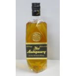 One bottle of vintage The Antiquary De Luxe Old Scotch Whisky