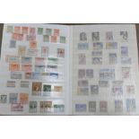 Stamps:- stockbook of mint Greece stamps, vintage to modern