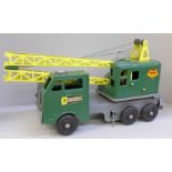 A Marx Mobile Crane Truck, boxed