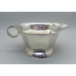 A continental silver sauce boat, 99g