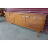 A teak sideboard