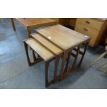 A G-Plan Quadrille teak nest of tables