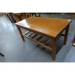 A Herbert Gibbs teak coffee table