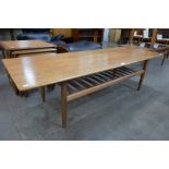 A G-Plan teak rectangular coffee table