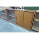 A teak bookcase