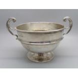 A silver two handled cup/trophy, Birmingham 1942, 136g