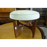 A G-Plan Fresco teak stool