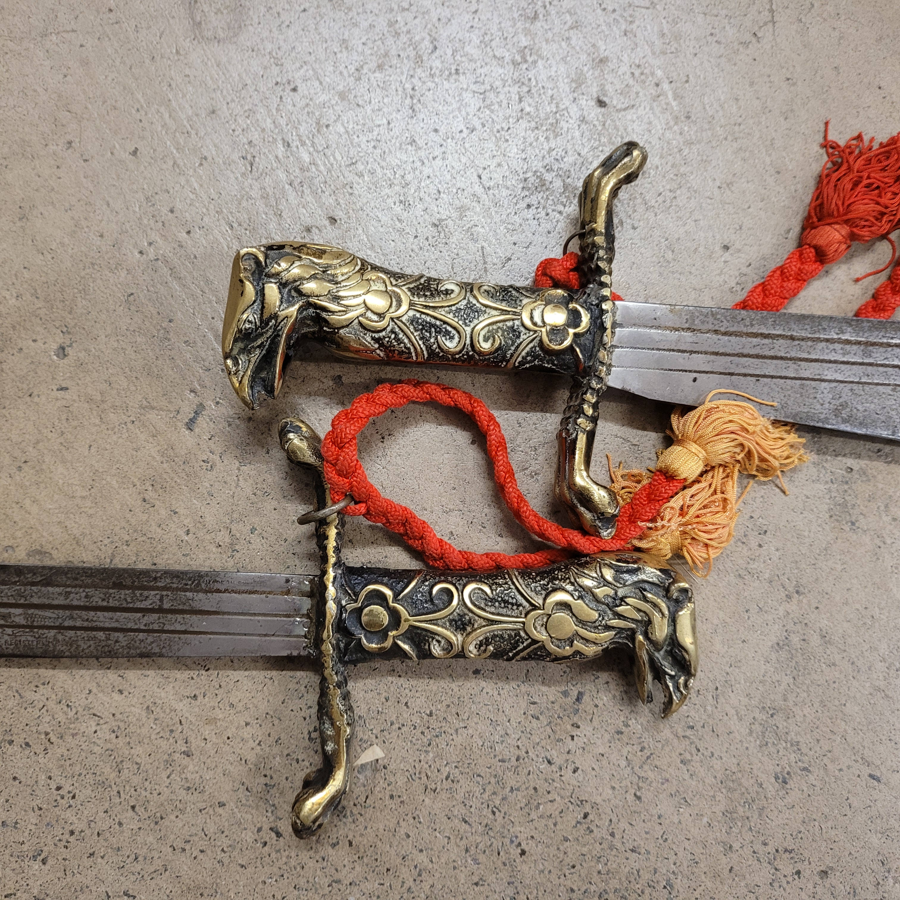 A pair of swords for display - Image 2 of 2