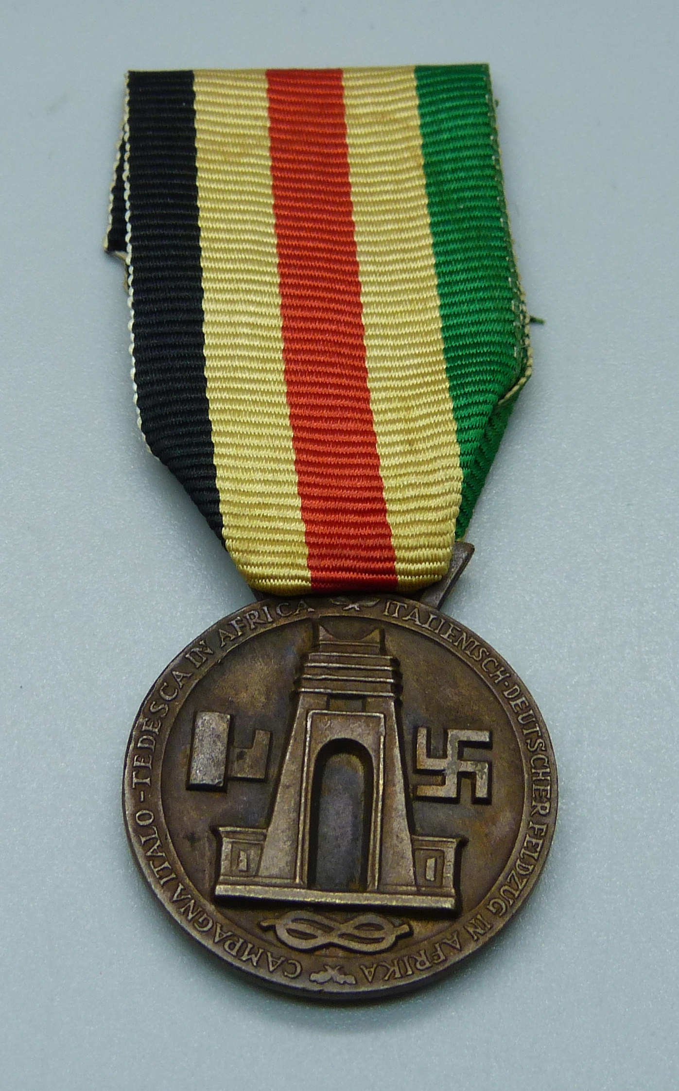 A WWII German Italian Africa medal