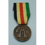 A WWII German Italian Africa medal