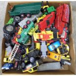 A collection of die-cast model vehicles, Corgi, Dinky, etc.