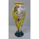 A Moorcroft Golden Crocus pattern vase, 21.5cm