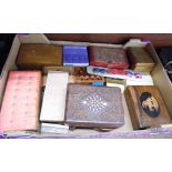 A collection of costume jewellery, all boxed