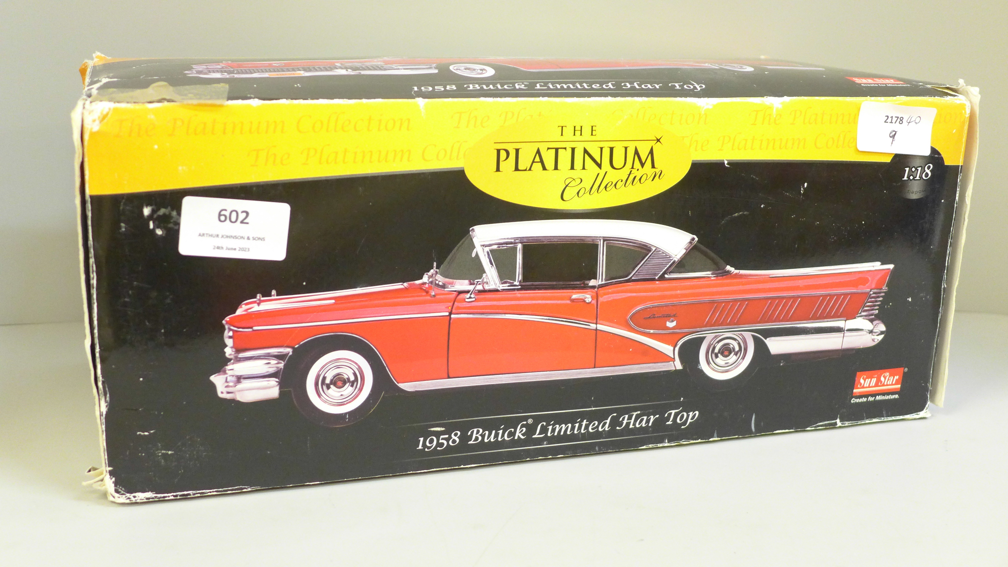 A Platinum Collection 1958 Buick Limited Har Top, boxed - Image 5 of 5