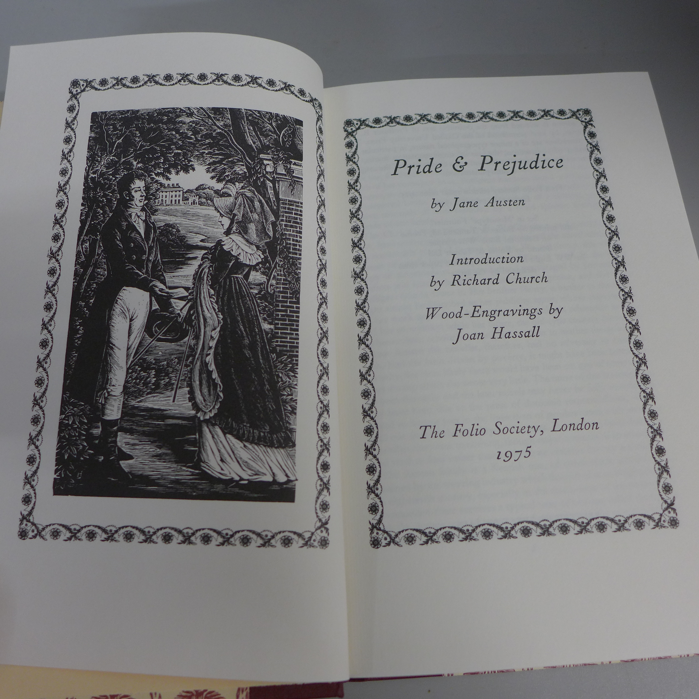 A Folio Society set of Jane Austen novels in slipcase - Image 2 of 2