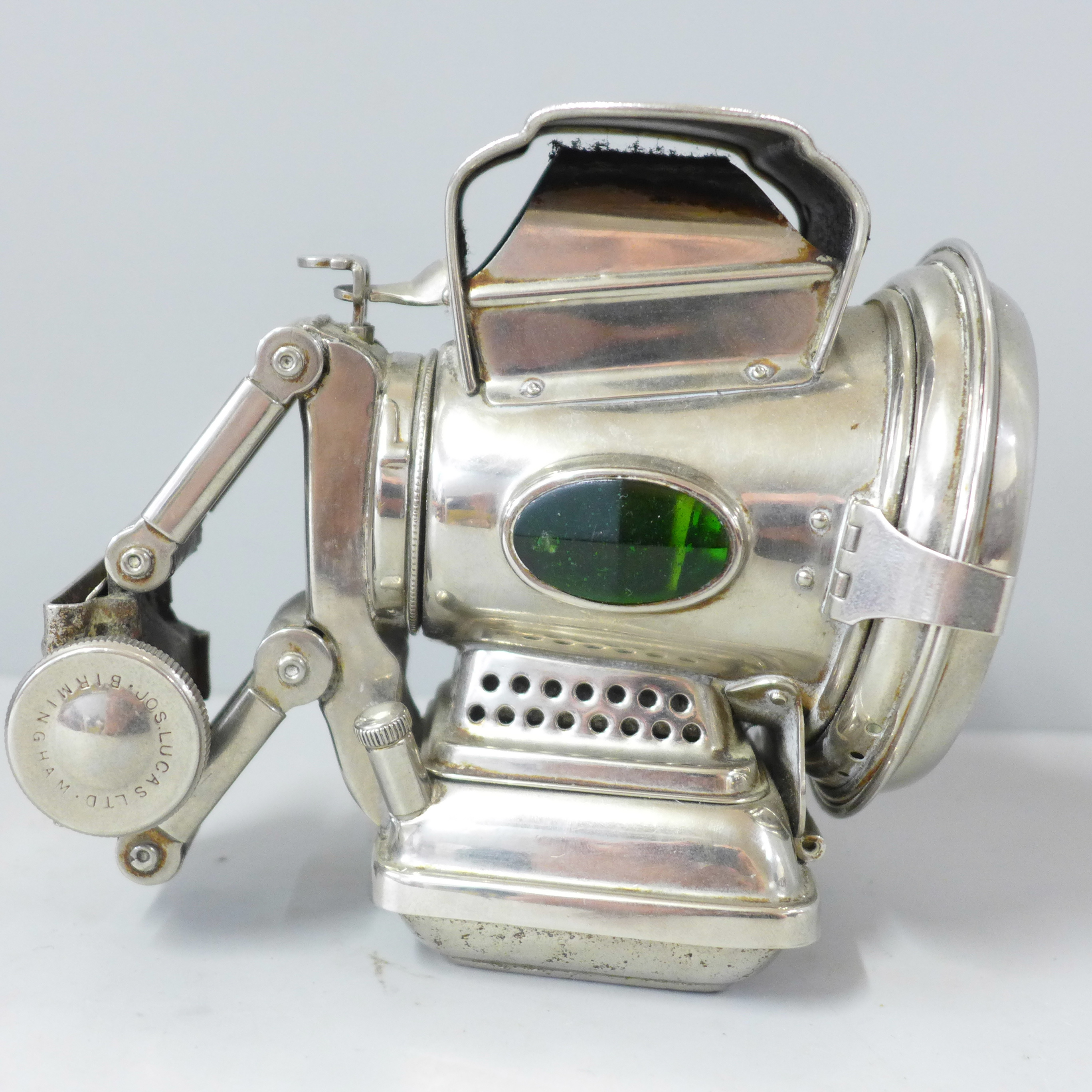 A Lucas Silver King bicycle lamp - Image 2 of 6