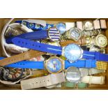 A collection of designer wristwatches