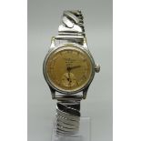 A JW Benson wristwatch, the dial marked Tropical, 33mm case