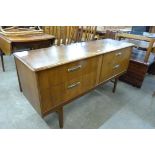 A teak sideboard