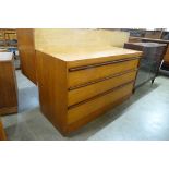A Beithcraft teak chest of drawers