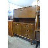 A Jentique teak bureau