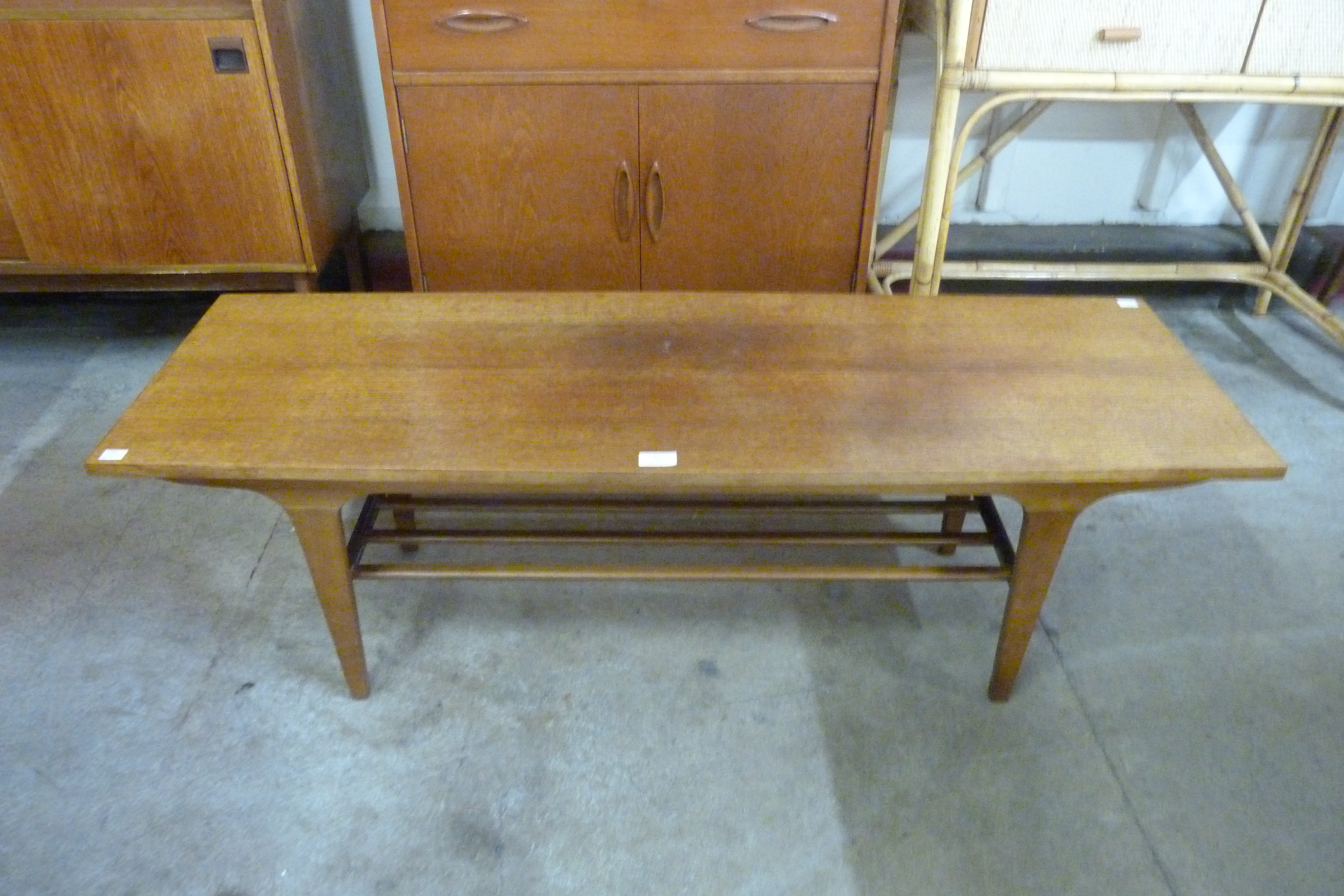 A Jentique teak coffee table - Image 2 of 2