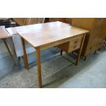 A Danish teak desk