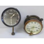 Two Watford car clocks