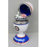 A novelty egg, Lambretta SX200 Edition, Bradford Exchange