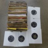 A box of 7" singles, Northern Soul, Soul, RnB, etc.