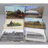 A collection of postcards