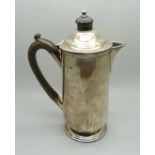 A silver water jug, Sheffield 1906, 357g