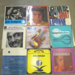 Twelve rhythm and blues LP records